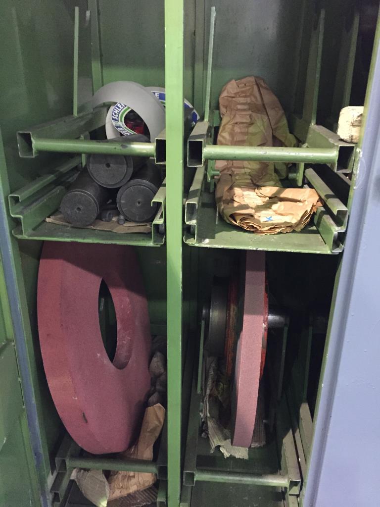 Used draw-out shelf f. grinding wheels for Sale (Trading Premium) | NetBid Industrial Auctions
