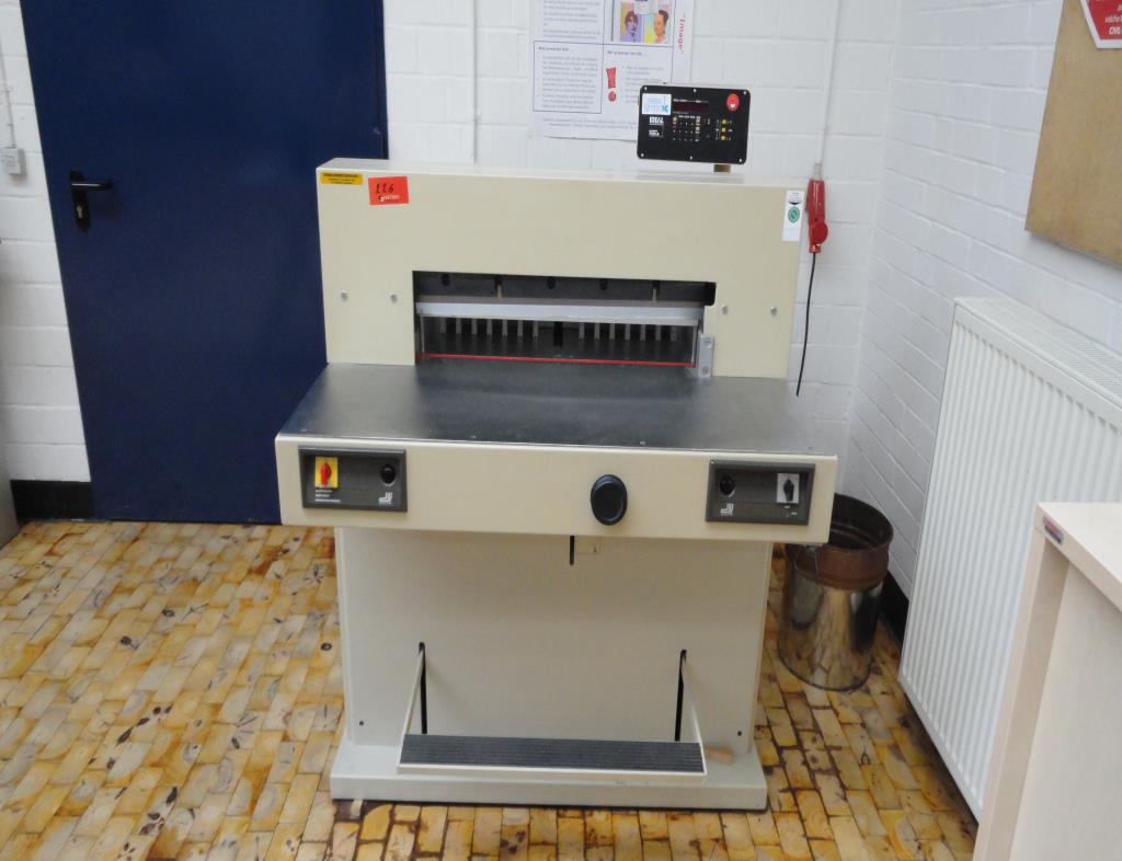 Used Ideal 7228 A  Paper stack cutter for Sale (Trading Premium) | NetBid Industrial Auctions