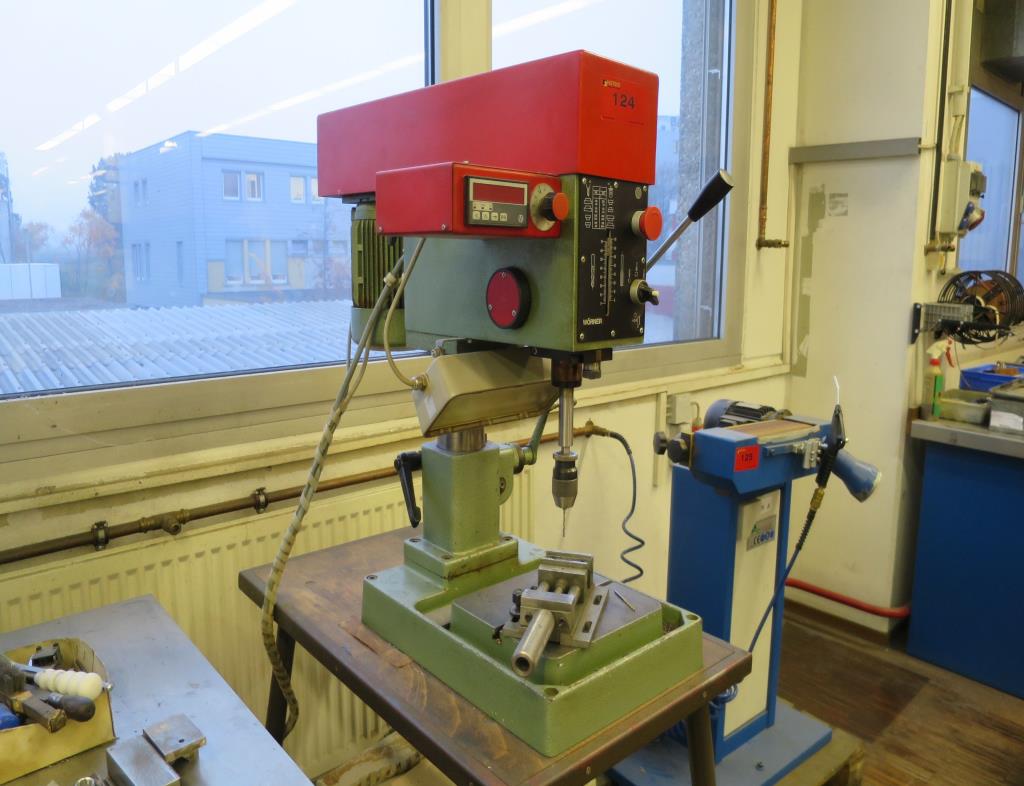 Used Wörner BG 10 ED Tapping machine for Sale (Auction Premium) | NetBid Industrial Auctions