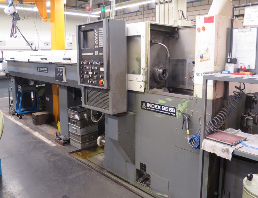 Used Index GE 65 CNC bar turning machine for Sale (Auction Premium) | NetBid Industrial Auctions