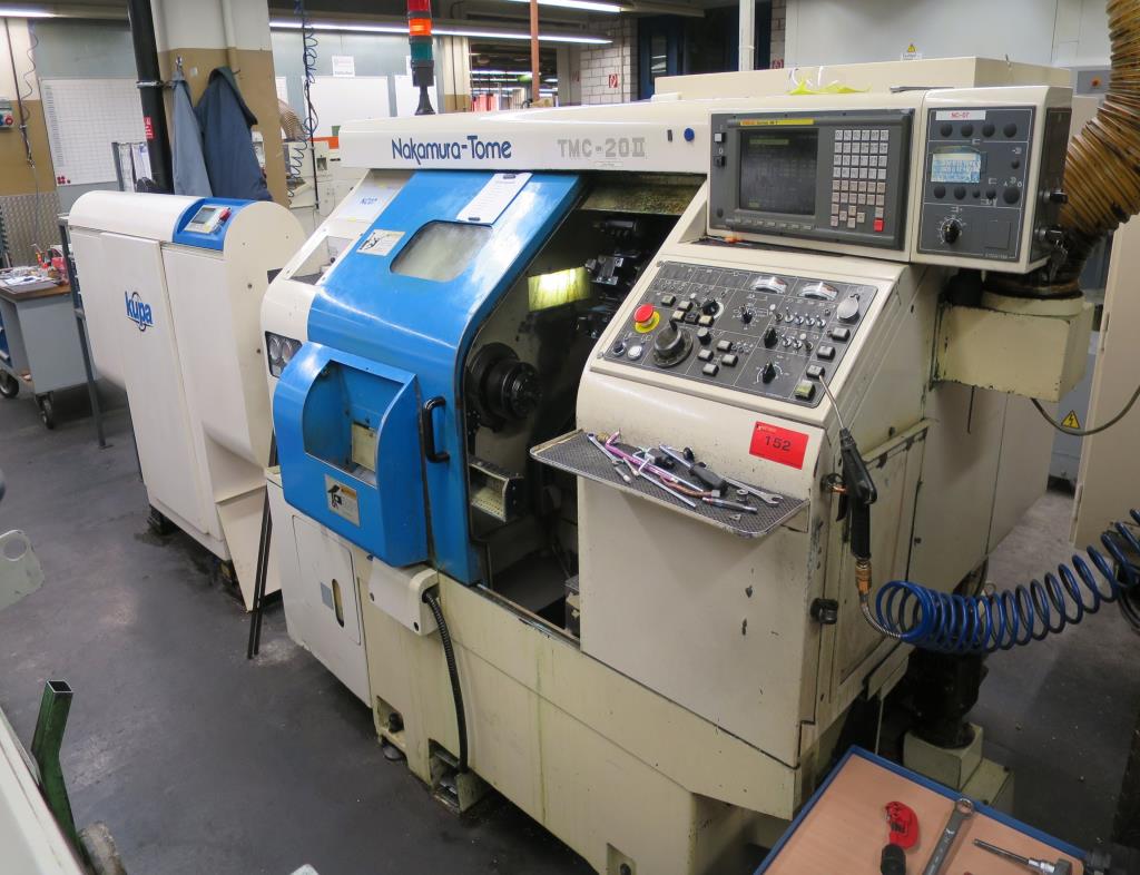 Nakamura TMC 20 II CNC bar turning machine