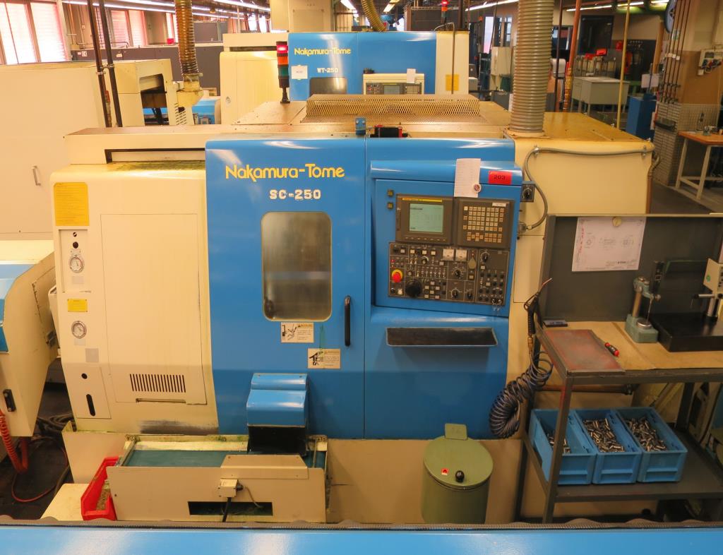 Used Nakamura SC-250 CNC lathe for Sale (Auction Premium) | NetBid Industrial Auctions