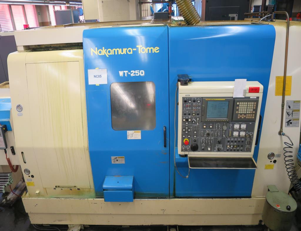 Used Nakamura WT 250 Y CNC lathe for Sale (Auction Premium) | NetBid Industrial Auctions