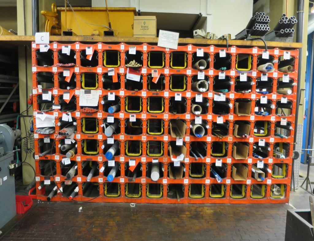 Used Long goods rack for Sale (Auction Premium) | NetBid Industrial Auctions