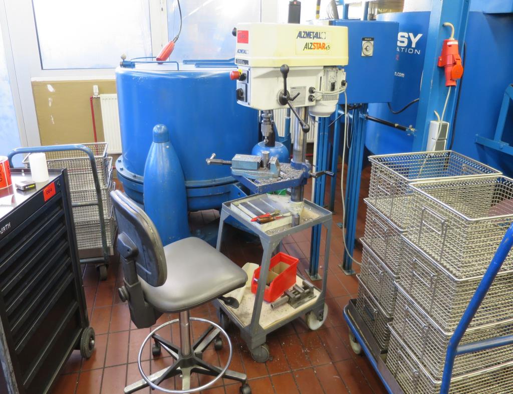 Used Alzmetall Alzstar 15-T/S Bench drill for Sale (Auction Premium) | NetBid Industrial Auctions