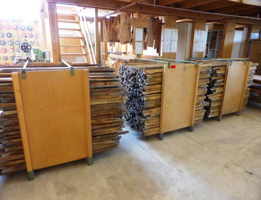 Used Vento / Eigenbau 1 Posten Stacking slats/wood shims for Sale (Auction Premium) | NetBid Industrial Auctions