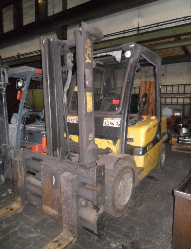 Used Yale GDP 30 VXV 2195 diesel forklift for Sale (Auction Premium) | NetBid Industrial Auctions