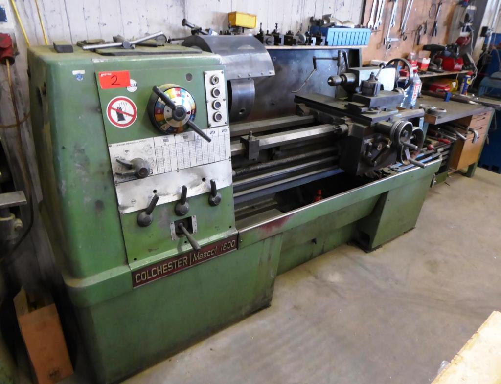 Colchester Mascot 1600 sliding and screw cutting lathes