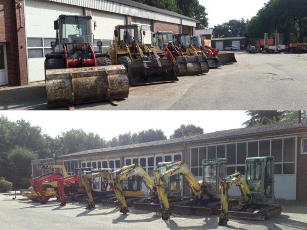 well-maintained construction machinery, equipment and vehicles