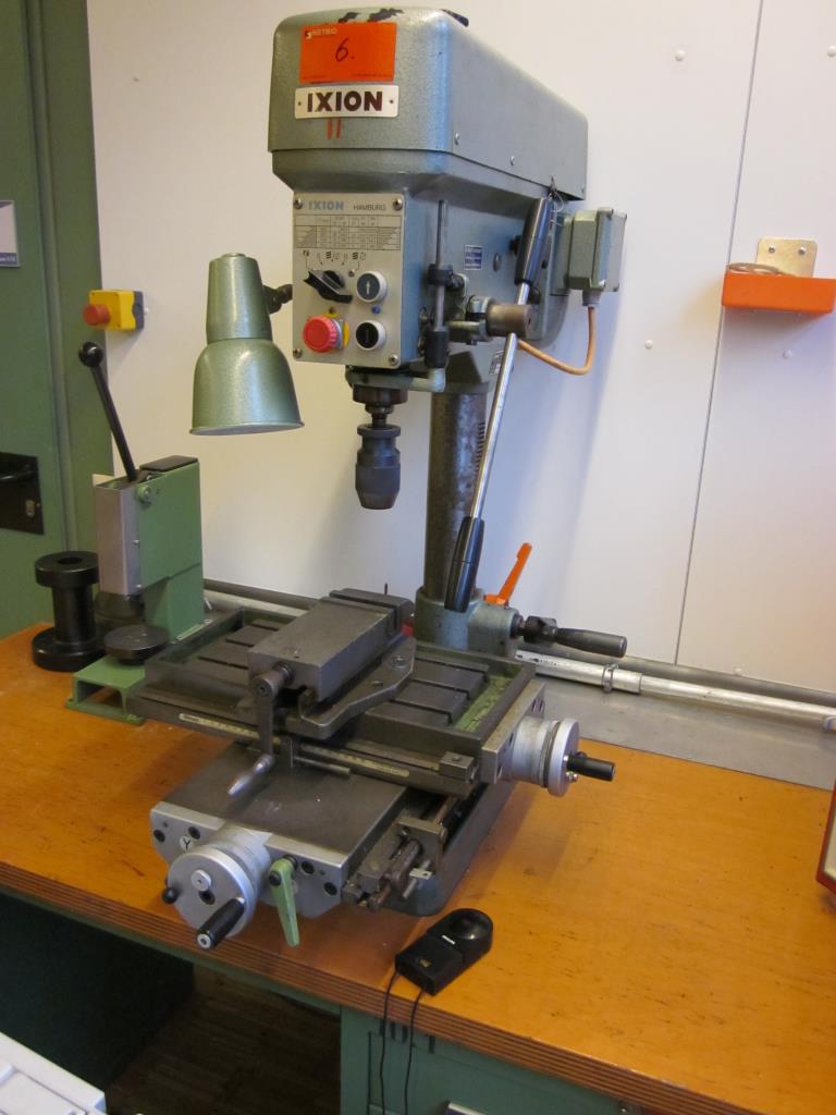 Ixion BT 15 GLV table - drilling machine