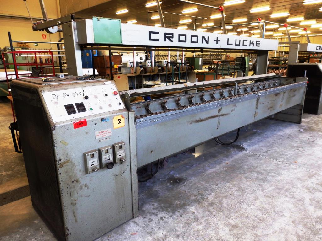 Used CROON+LUCKE K1600 Winding machine, 16 positions for Sale (Trading Premium) | NetBid Industrial Auctions
