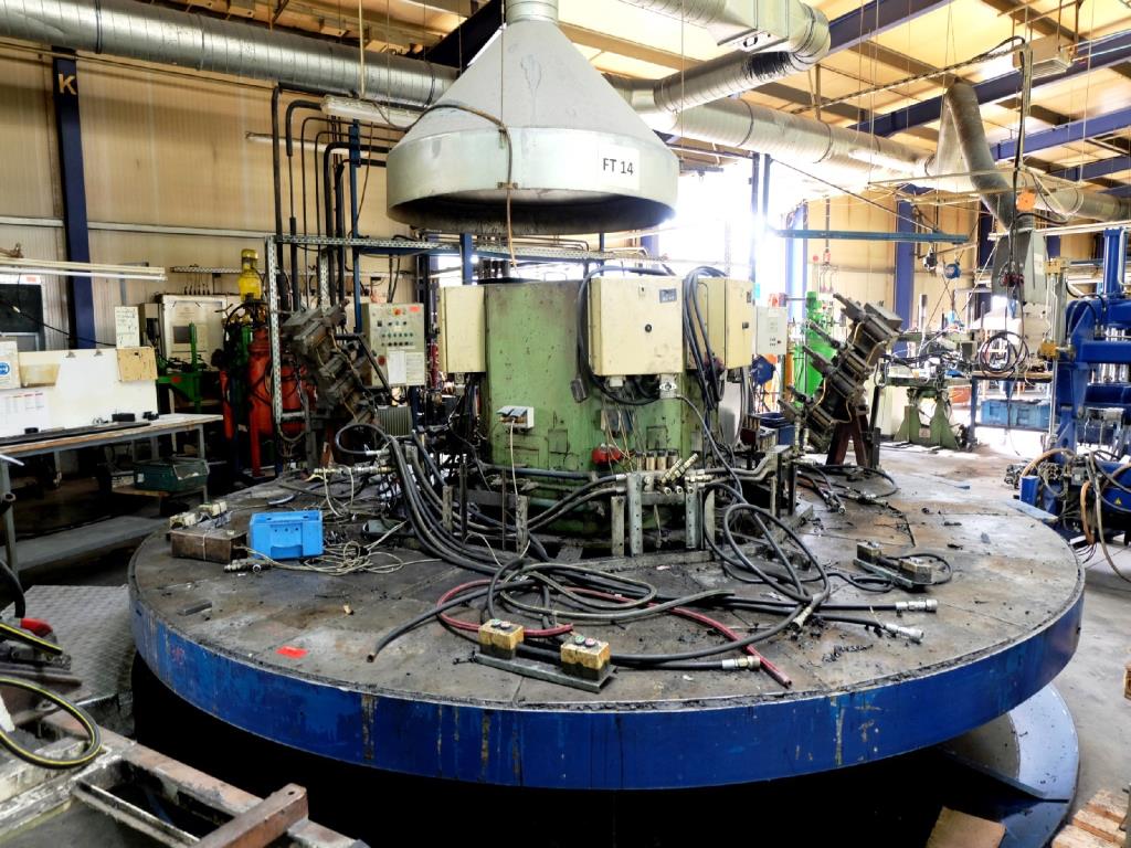 rotary table mould carrier system (FT14)