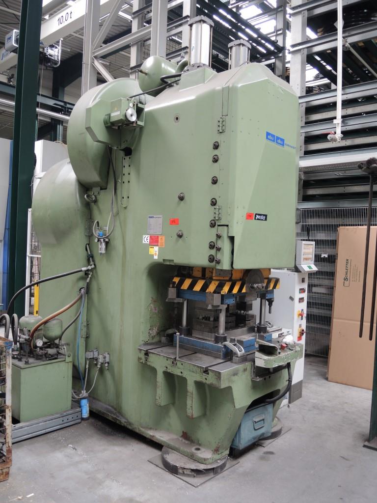 Used EBU H250FR open-front eccentric press, #156 for Sale (Auction Premium) | NetBid Industrial Auctions