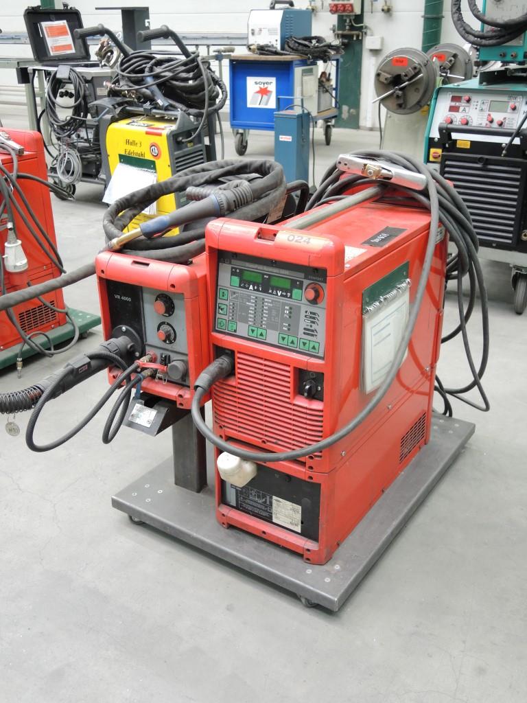 Used Fronius Transpuls Synergic 3200 welding set, #24 for Sale (Auction Premium) | NetBid Industrial Auctions
