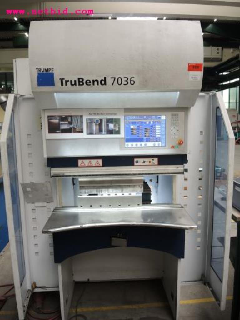 Trumpf TruBend 7036 Hydraulic folding press, #322