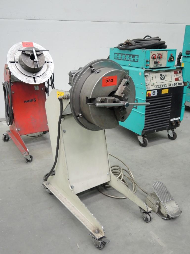 Used Merkle D102 mobile welding and rotating unit, #33 for Sale (Auction Premium) | NetBid Industrial Auctions