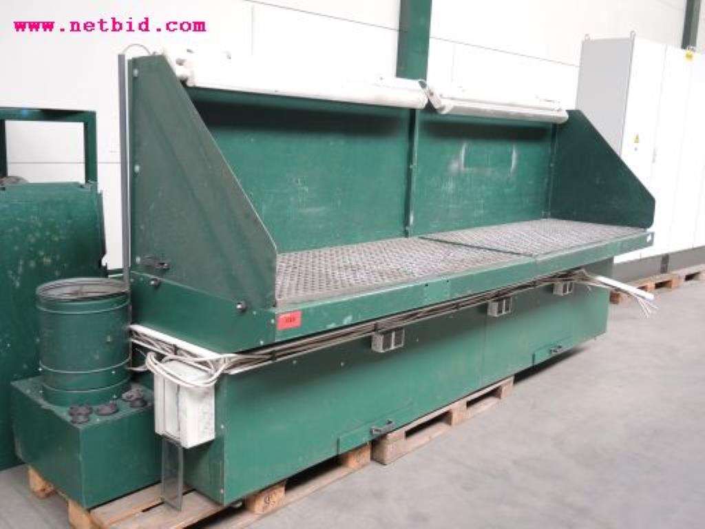 Sanding table with extractor, #436