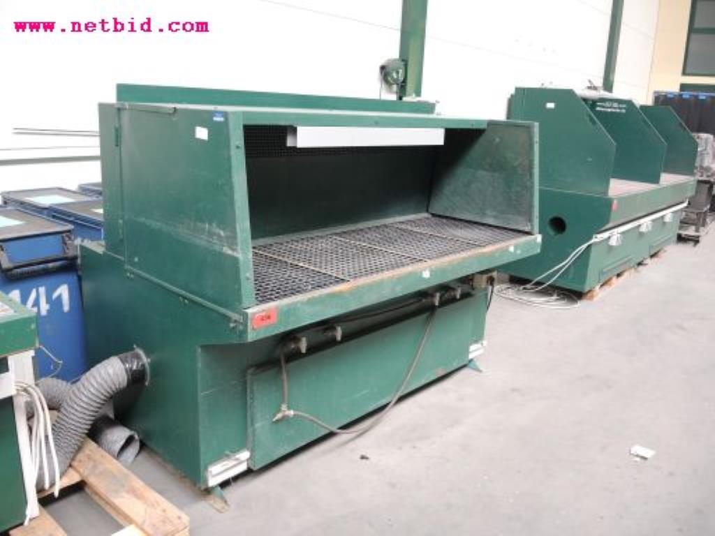 Sanding table with extractor, #438