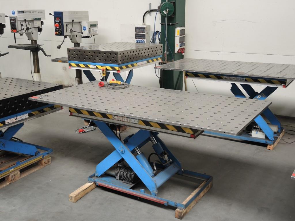 welding table with hole grid pattern, #79