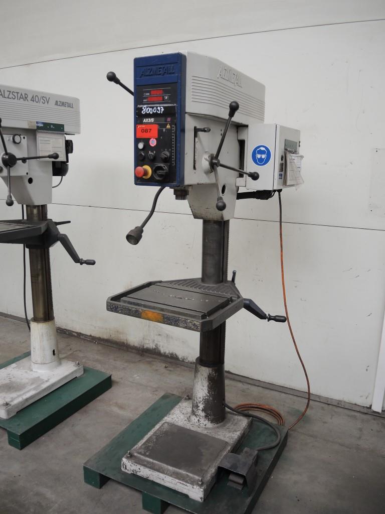 Used Alzmetall AX3/S pillar drilling machine, #87 for Sale (Auction Premium) | NetBid Industrial Auctions