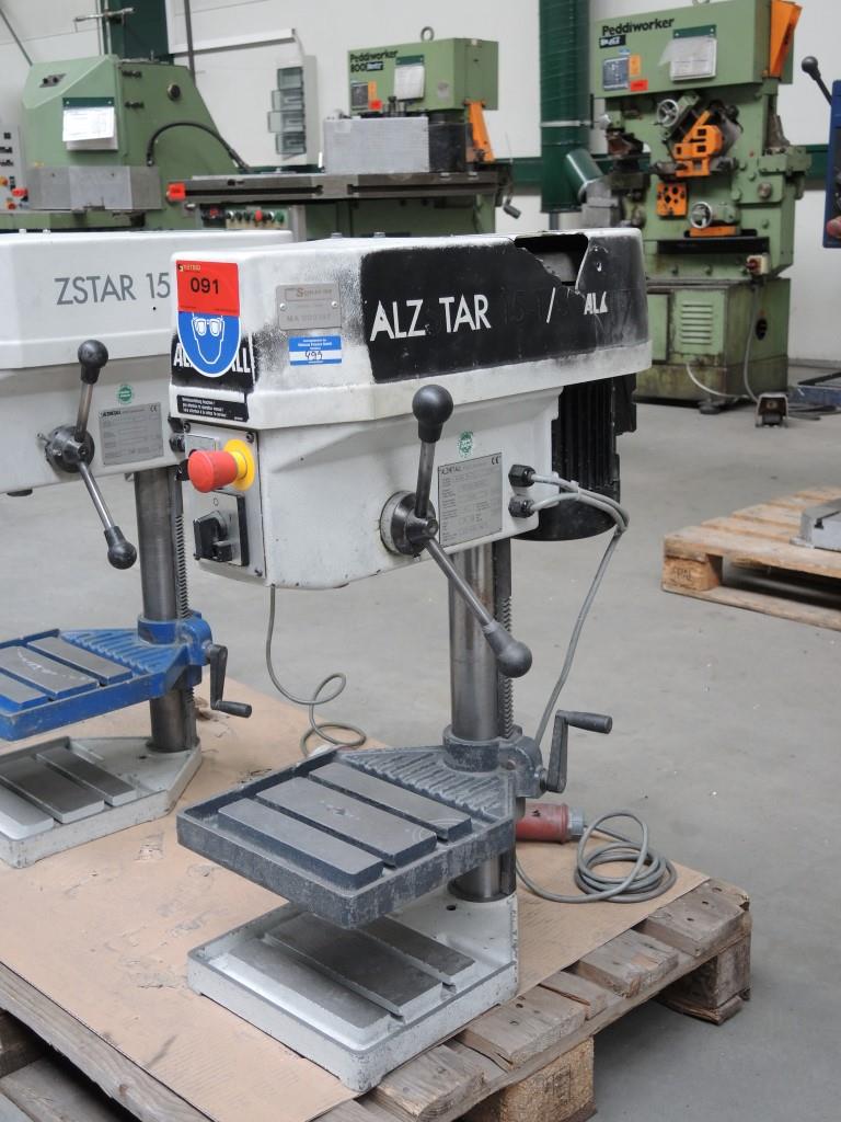 Used Alzmetall Alzstar 15-T/S bench drilling machine, #91 for Sale (Auction Premium) | NetBid Industrial Auctions