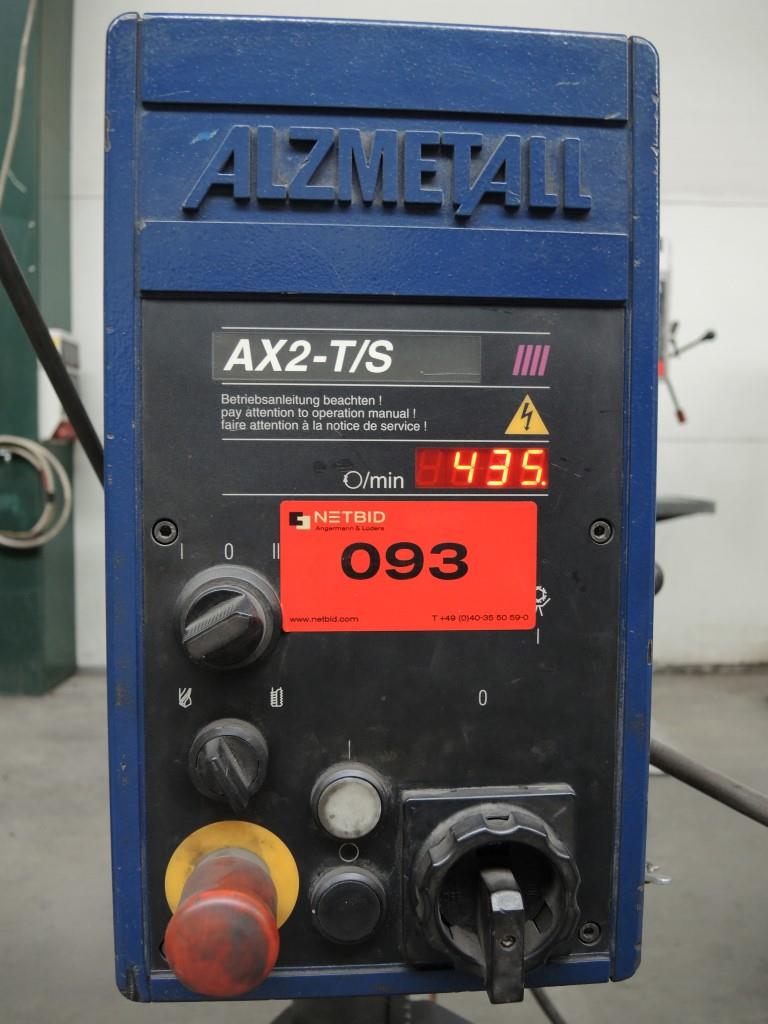 Used Alzmetall AX2-T/S bench drilling machine, #93 for Sale (Auction Premium) | NetBid Industrial Auctions