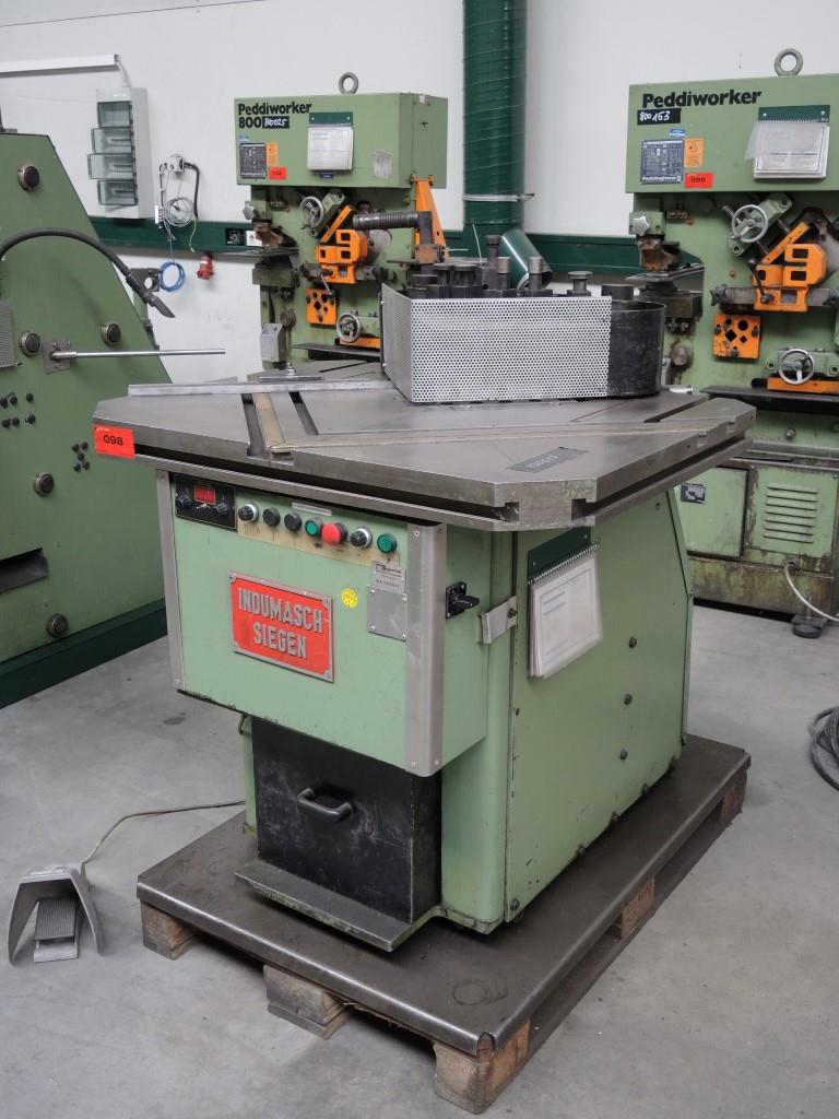 Used Indumasch 254 notching machine, #98 for Sale (Auction Premium) | NetBid Industrial Auctions