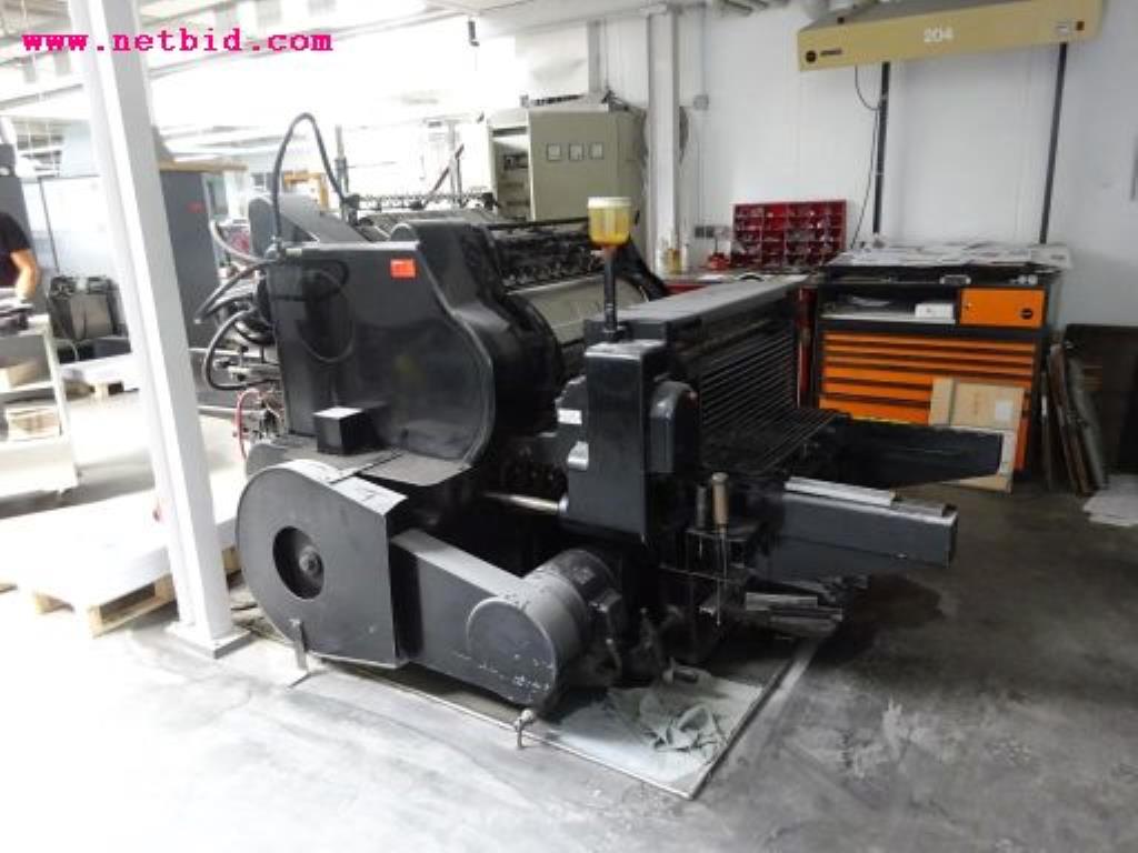 Heidelberg OHZ cylinder printing press