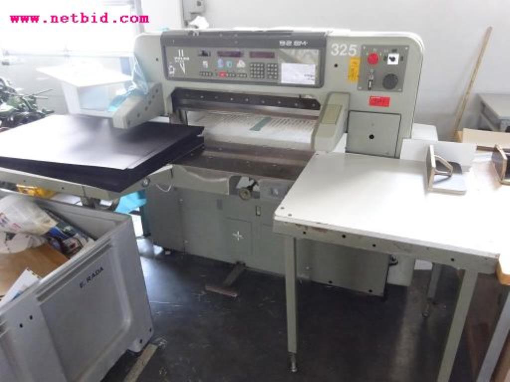Polar/Mohr 92EM paper cutting machine