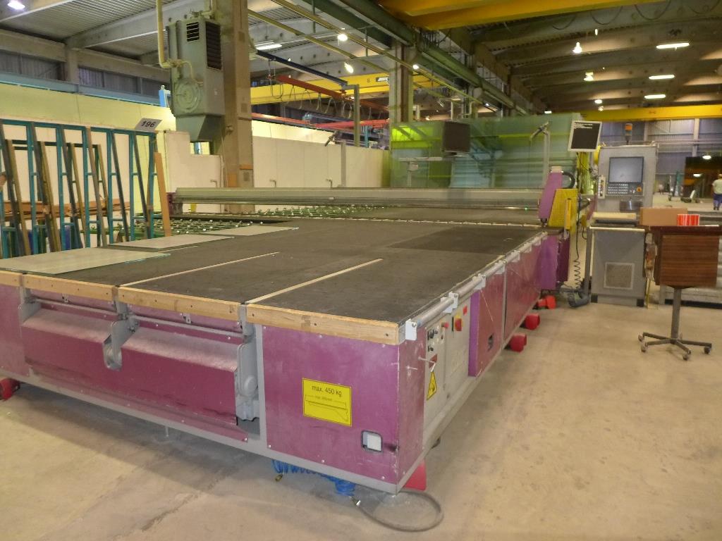 Lisec VB-60 fully-automated laminated glass cutting system