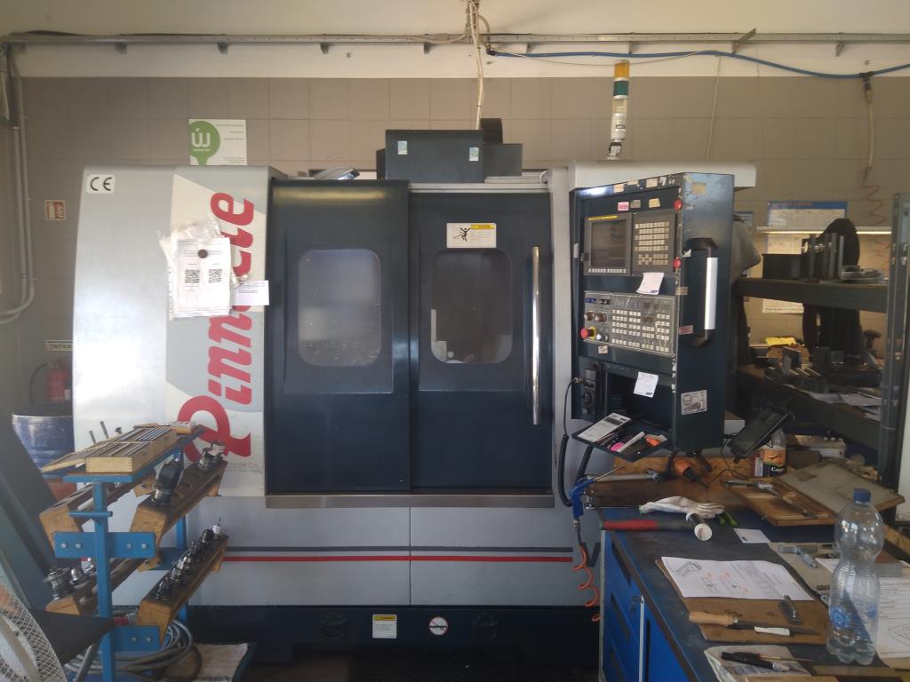 CNC vertical machining center with Fanuc control system