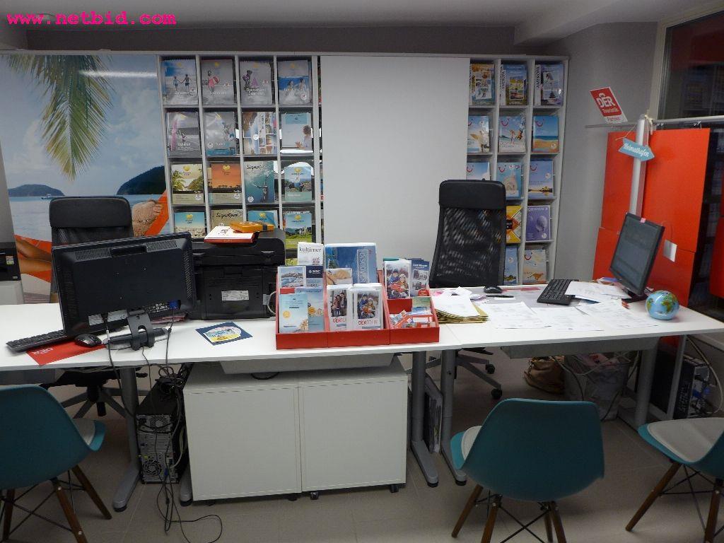 office equipment of a travel agency