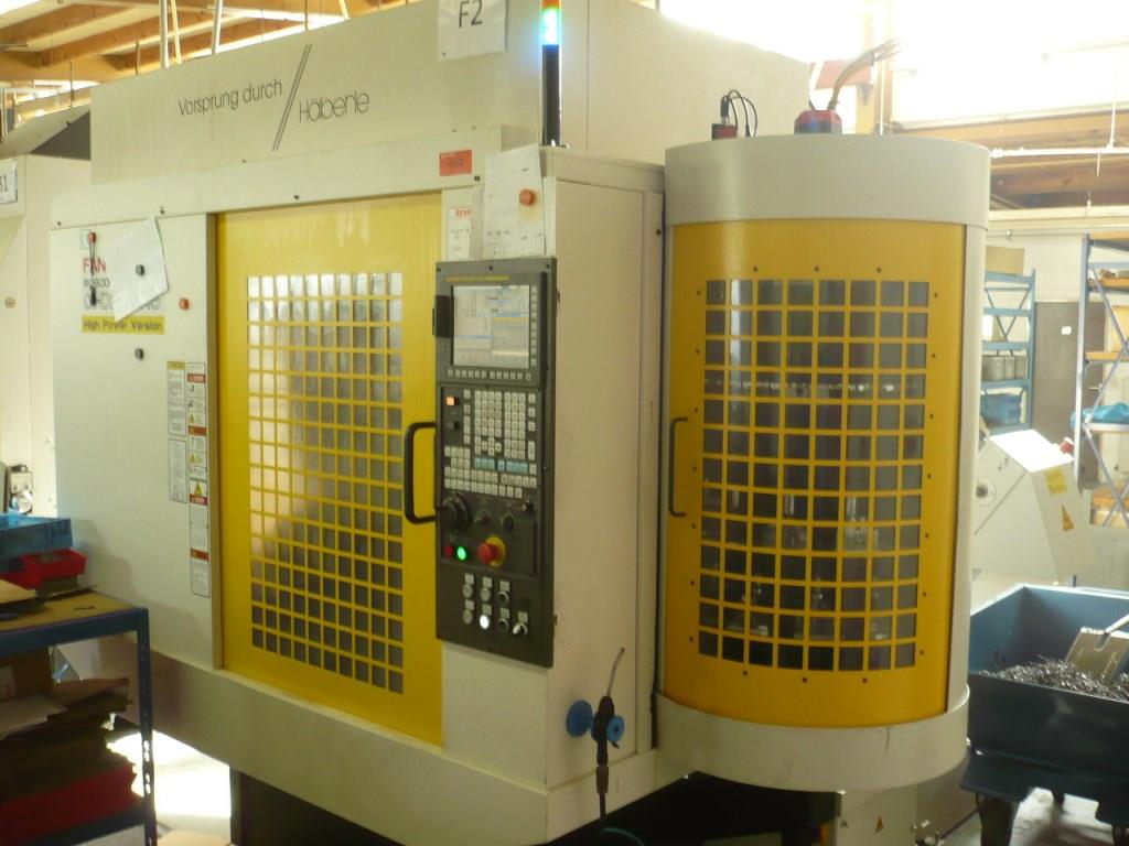 3 x 5-axis vertical CNC machining centers with robot handling, FANUC 
- extremely reduced in price -