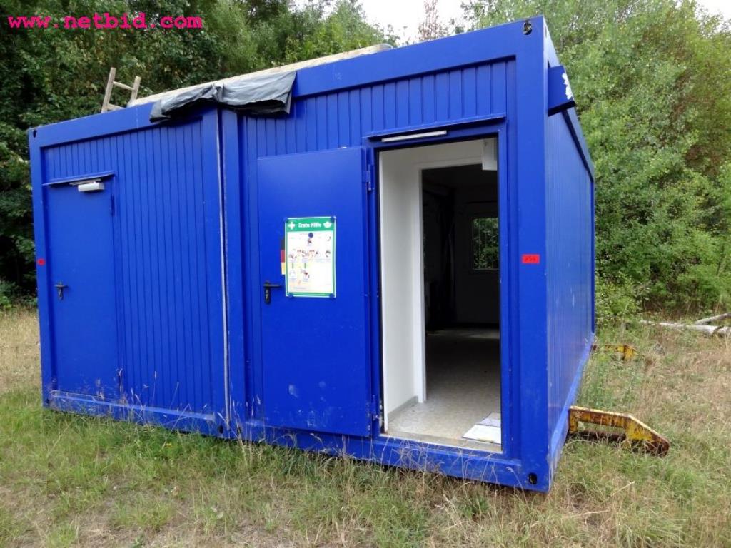 Double office container