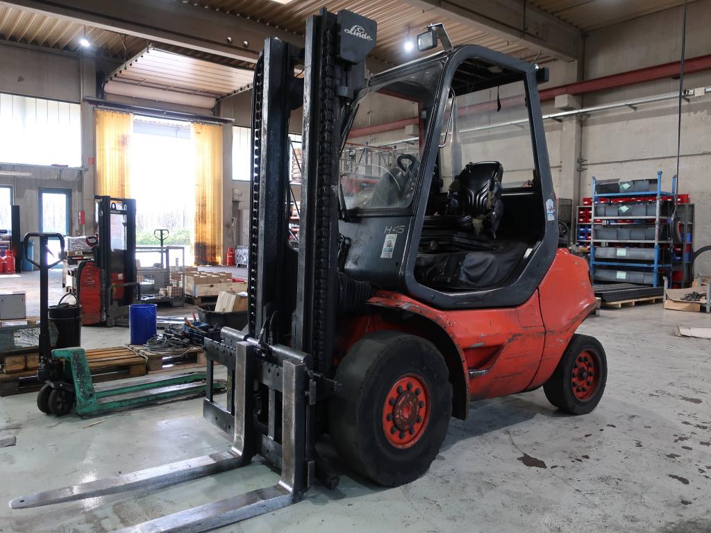 Linde H45T-04-600 LPG forklift truck - Later release 27 June 2019