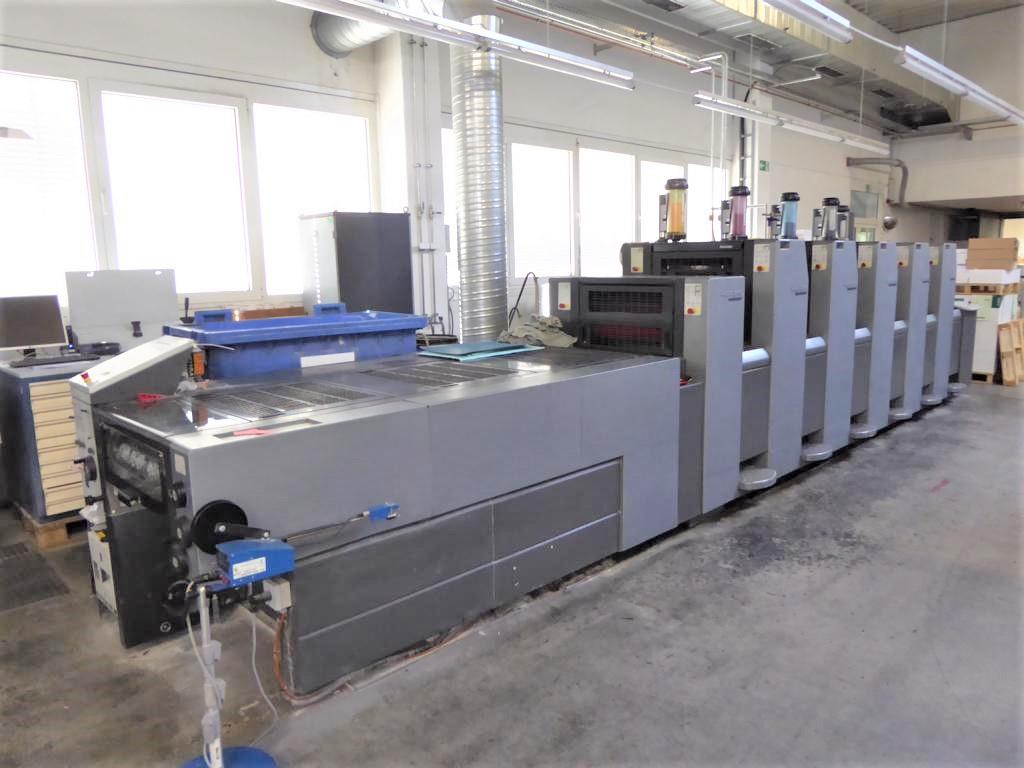 machines from the sheet-fed offset printing sector and print processing