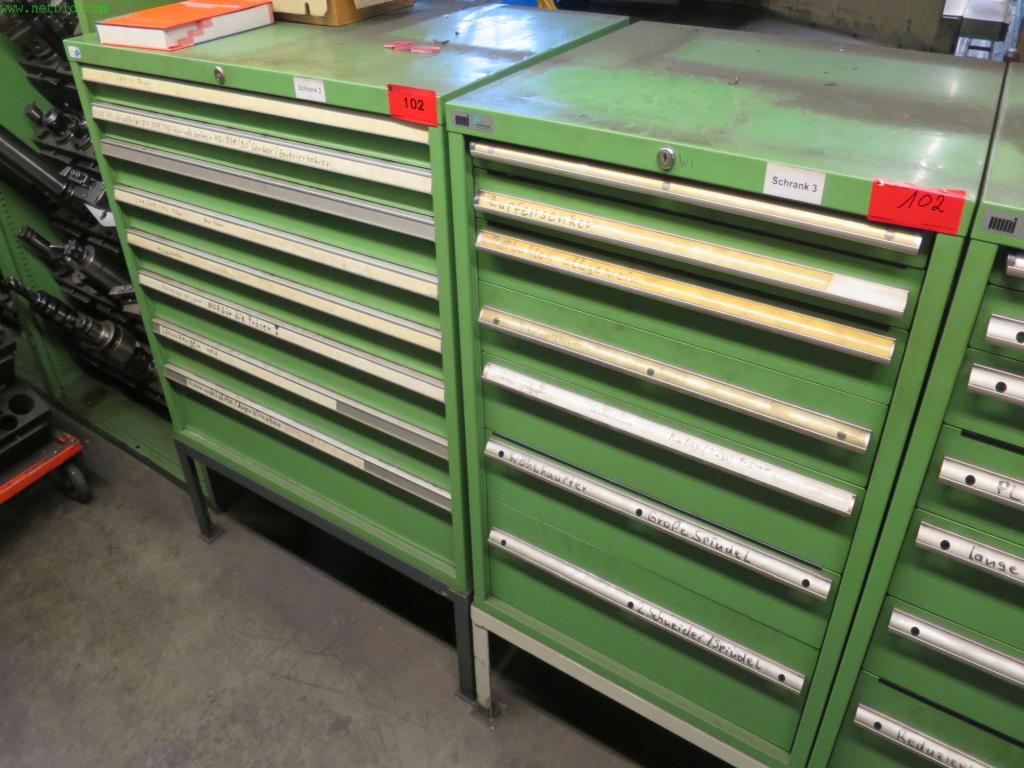 Telescopic drawer cabinets (2 + 3)