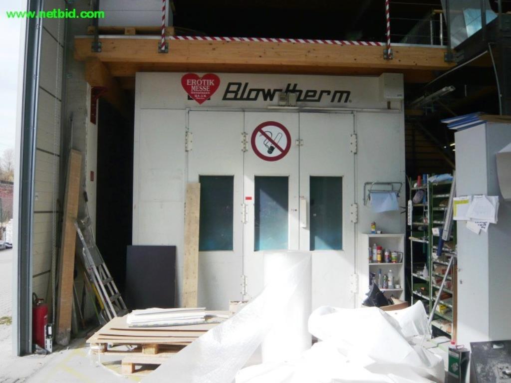 Blowtherm ES750 Vehicle paint booth