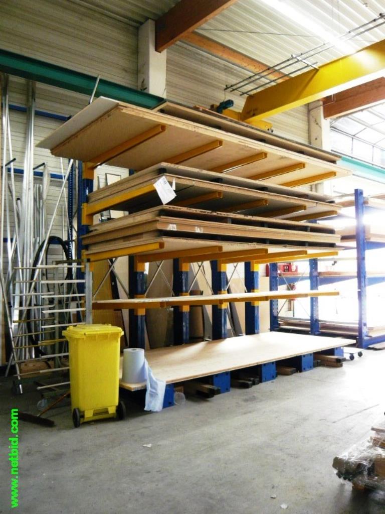 Cantilever racking - Attention: delayed release