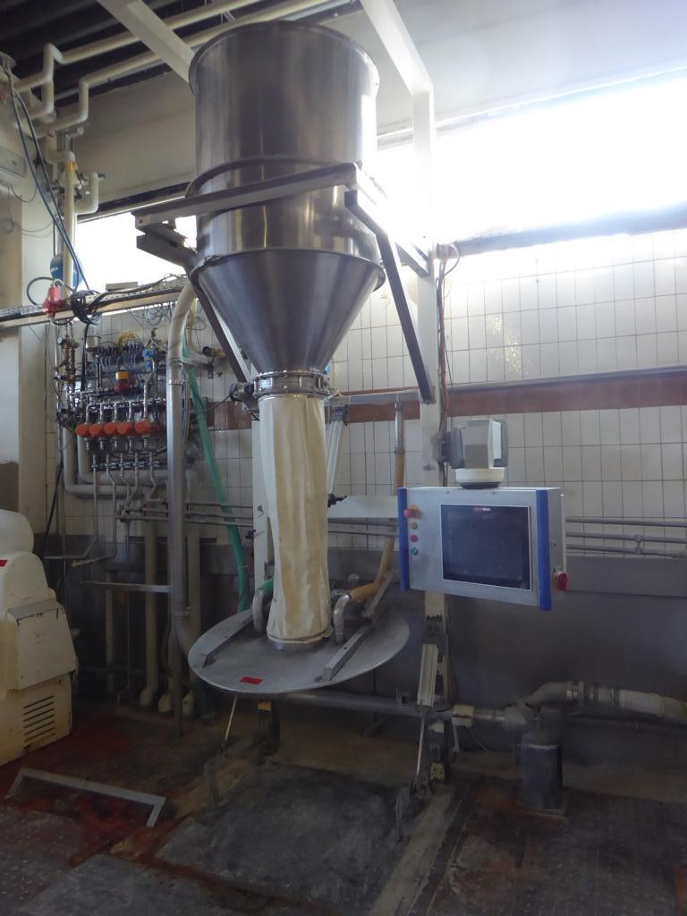 Sistema de dosificación de harina y áridos