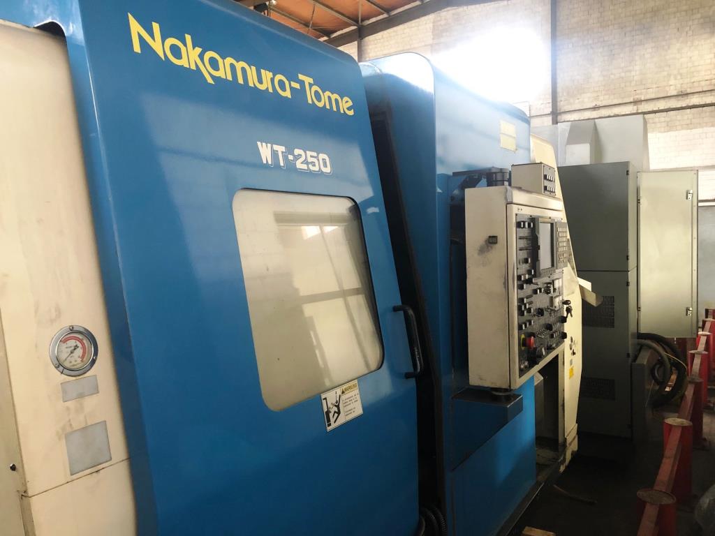 Nakamura Tome WT 250 CNC Lathe (horizontal)