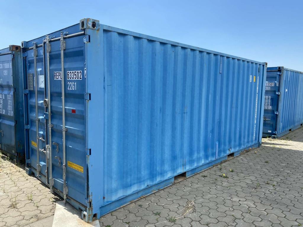 Doubledoor 20´ sea container - Later release