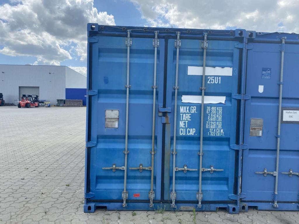 20´ sea container (Opentop High Cube)