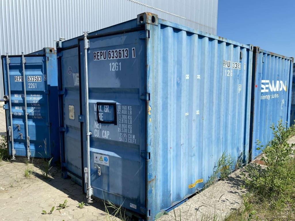 Doubledoor 10´ sea container