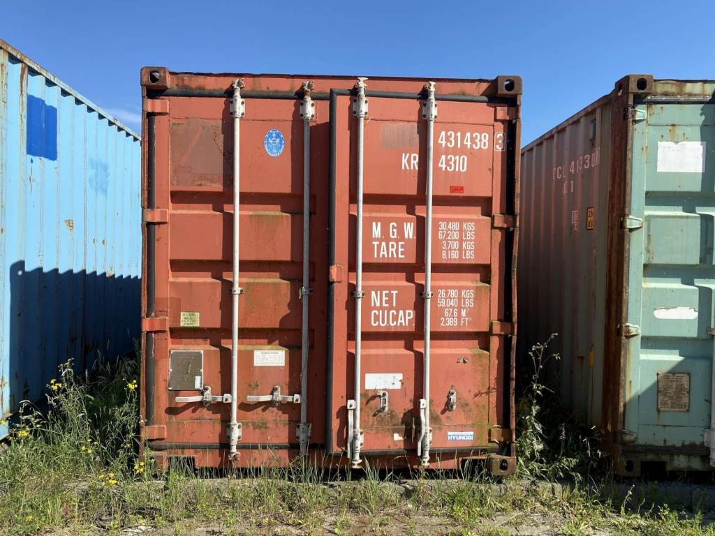 Standardbox 40´ sea container