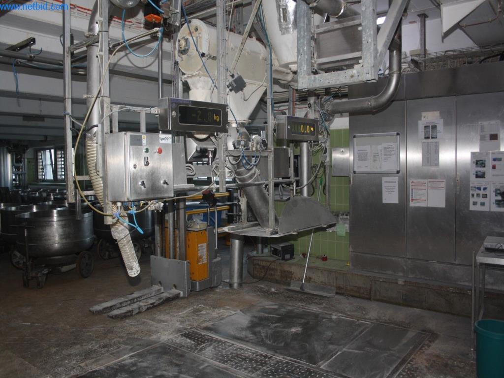 Reimelt Flour/additive weighing station
