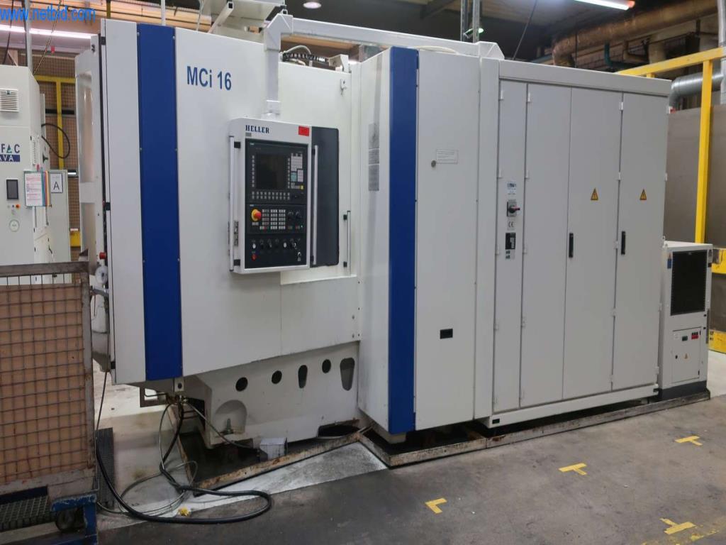Heller MCi 16.1 horizontal machining center