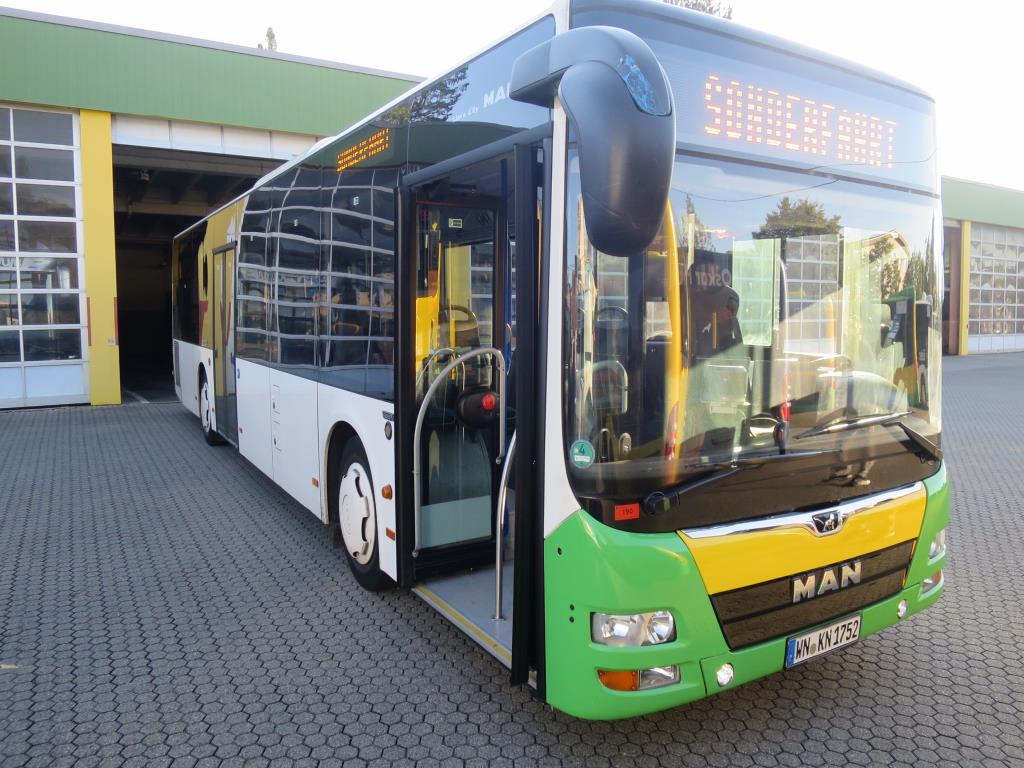 MAN Lion S City Regularne połączenia autobusowe - dopłata może ulec zmianie!