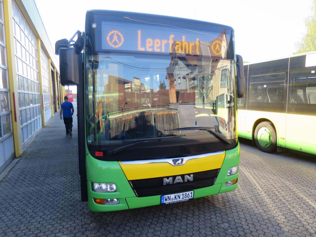 MAN Lion S City Regularne połączenia autobusowe - dopłata może ulec zmianie!