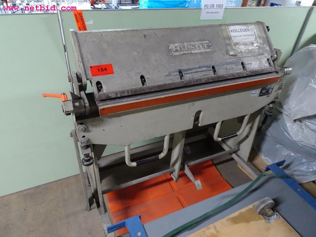 Hundt sbl-1050/2,0 Manual folding machine